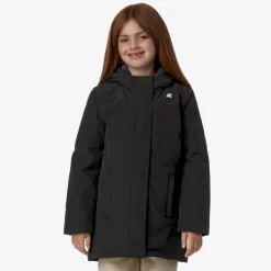 Clearance K-Way P. DENISE SOFT TOUCH MARMOTTA Blackp-bluea