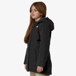 Clearance K-Way P. DENISE SOFT TOUCH MARMOTTA Blackp-bluea