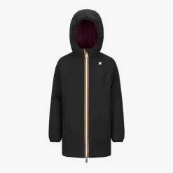 Outlet K-Way P. DENISE ST WARM REVERSIBLE Blackpure-violetdkpurple