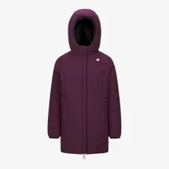 Outlet K-Way P. DENISE ST WARM REVERSIBLE Blackpure-violetdkpurple