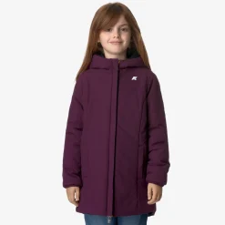 Outlet K-Way P. DENISE ST WARM REVERSIBLE Blackpure-violetdkpurple