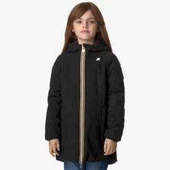 Outlet K-Way P. DENISE ST WARM REVERSIBLE Blackpure-violetdkpurple