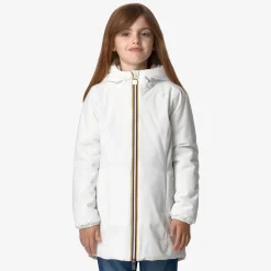 Online K-Way P. DENISE ST WARM REVERSIBLE Whiteg-pinkt