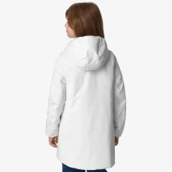 Online K-Way P. DENISE ST WARM REVERSIBLE Whiteg-pinkt