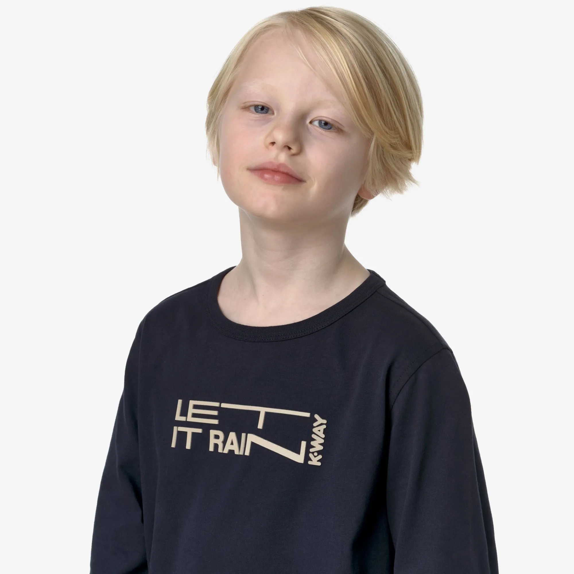 Outlet K-Way P. ELMER PEACH LETITRAIN Bluedepth