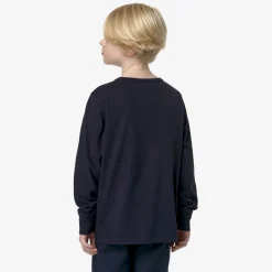 Outlet K-Way P. ELMER PEACH LETITRAIN Bluedepth