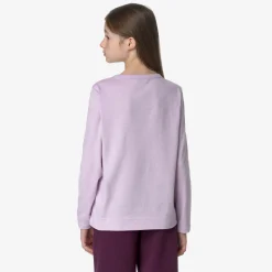 K-Way P. ELMERINE JERSEY PEACH Violetltlilac