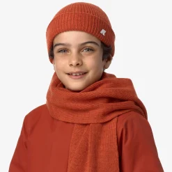 Outlet K-Way P. ETIENNE CARDIGAN STITCH Redpompeianmelange