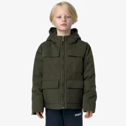 Online K-Way P. HODIN FABRIC MIX Greenblackish