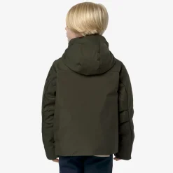 Online K-Way P. HODIN FABRIC MIX Greenblackish