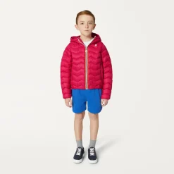 Clearance K-Way P. JACK QUILTED WARM Redberry