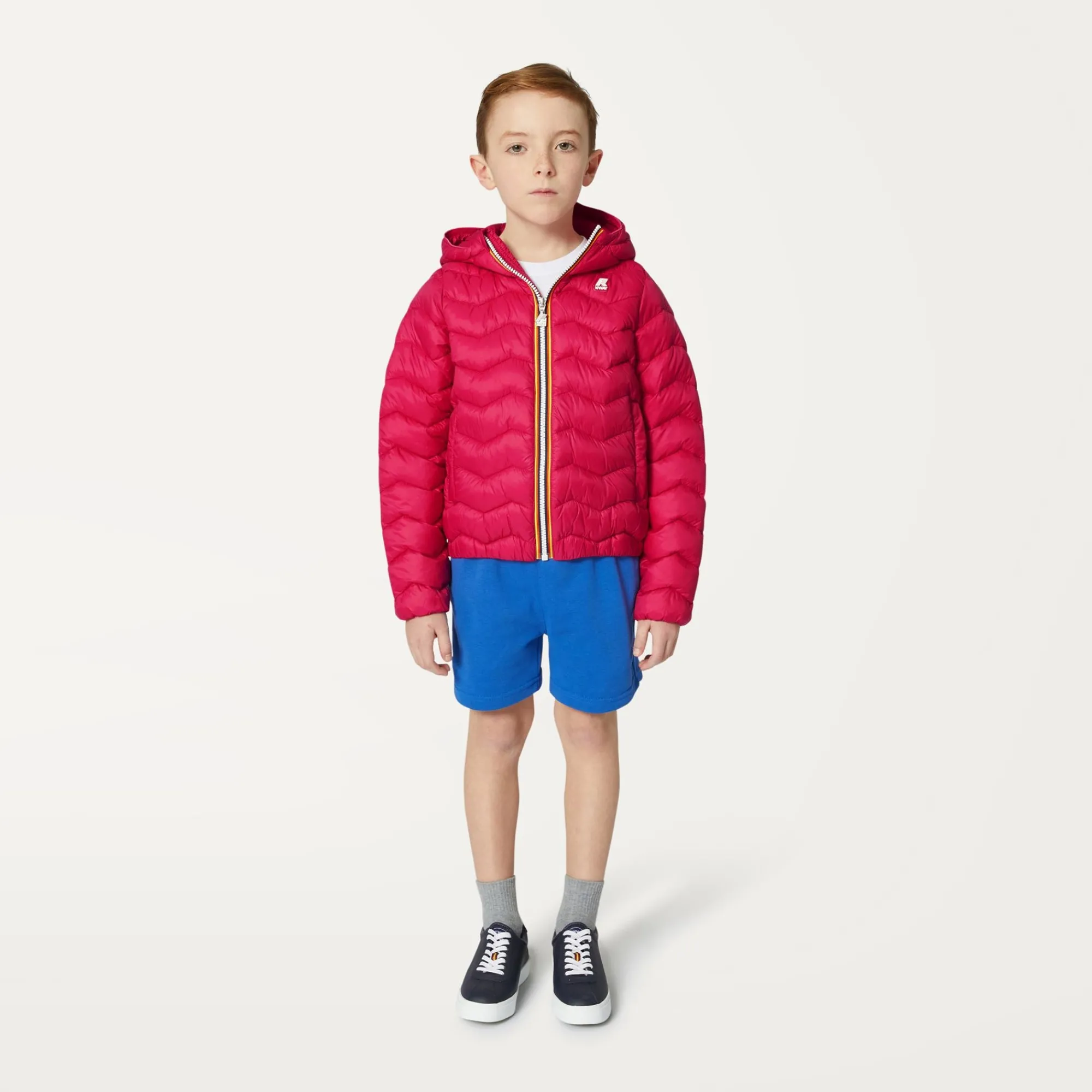 Clearance K-Way P. JACK QUILTED WARM Redberry