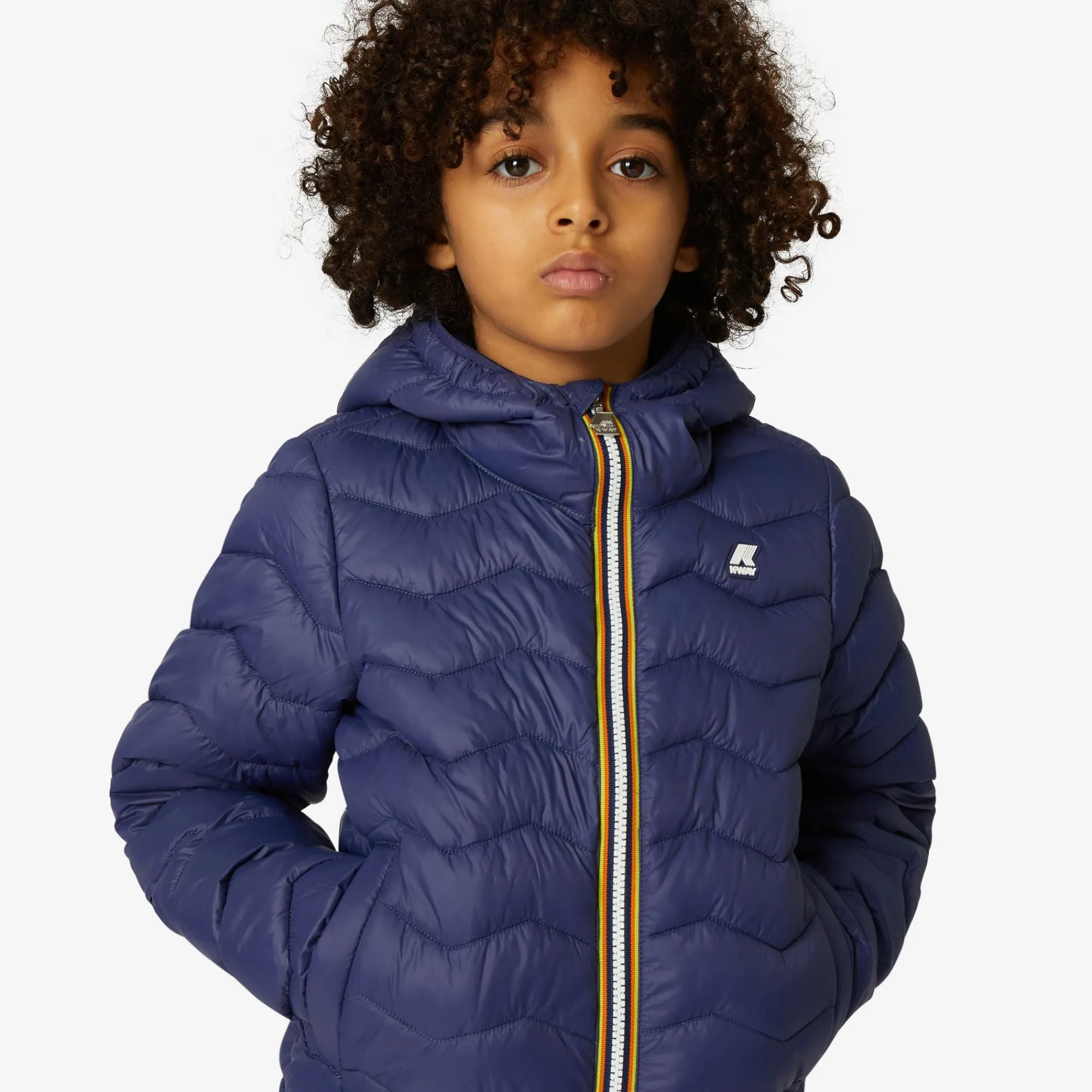 New K-Way P. JACK QUILTED WARM Bluemedieval