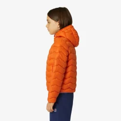 Discount K-Way P. JACK QUILTED WARM Orangerust