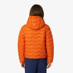 Discount K-Way P. JACK QUILTED WARM Orangerust