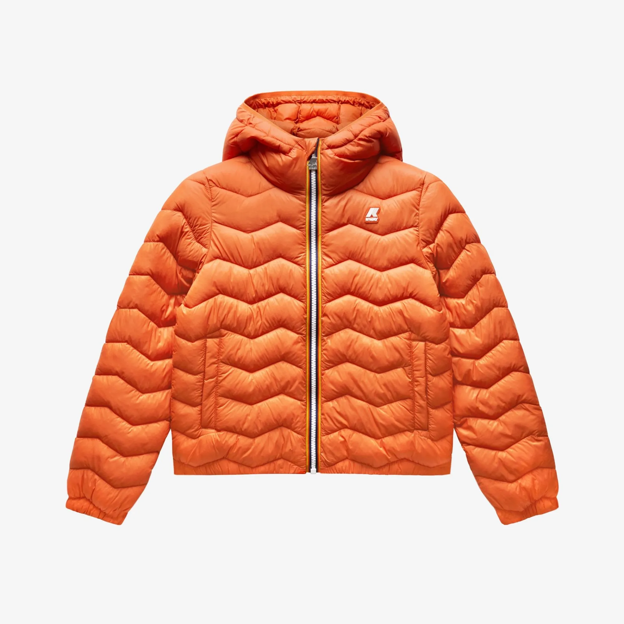Best K-Way P. JACK QUILTED WARM Orangecopper