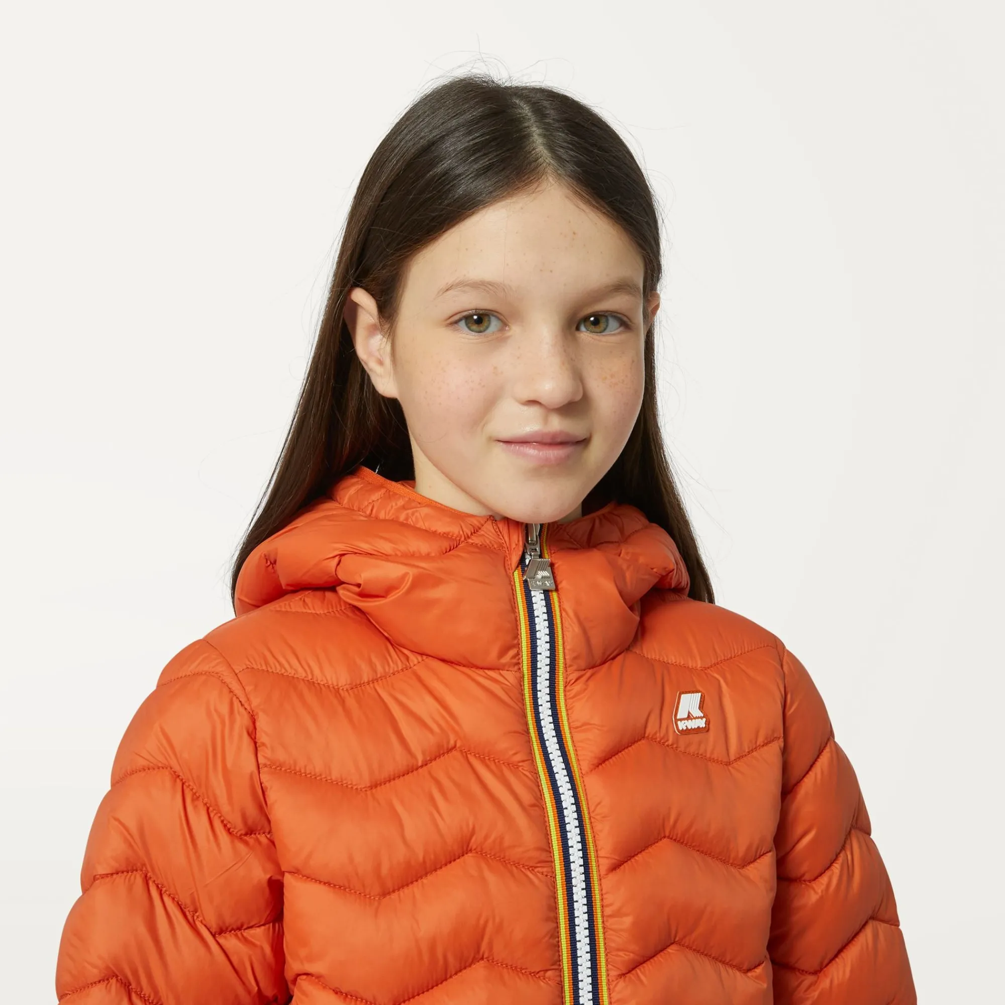 Best K-Way P. JACK QUILTED WARM Orangecopper