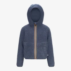 Hot K-Way P. JACK SHERPA POLAR REVERSIBLE Greybluea-greybluea