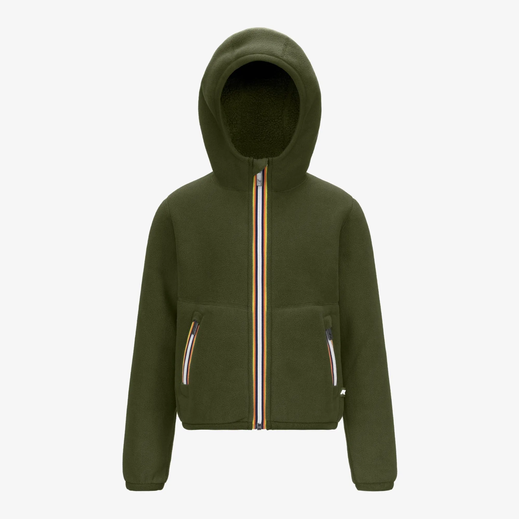 Best K-Way P. JACK SHERPA POLAR REVERSIBLE Greenc-greenc