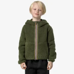 Best K-Way P. JACK SHERPA POLAR REVERSIBLE Greenc-greenc