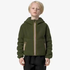 Best K-Way P. JACK SHERPA POLAR REVERSIBLE Greenc-greenc