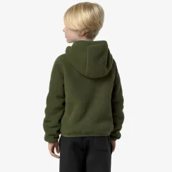 Best K-Way P. JACK SHERPA POLAR REVERSIBLE Greenc-greenc