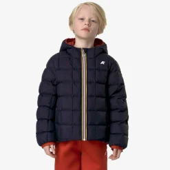 Best K-Way P. JACK ST THERMO REVERSIBLE Redpompeian-bluedepth