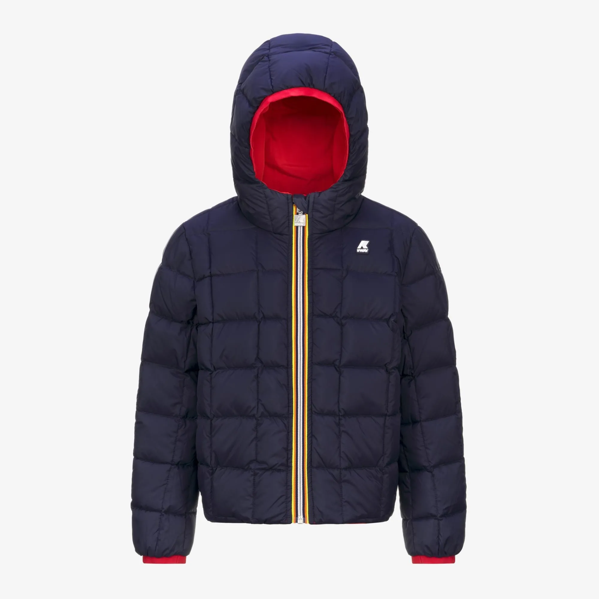 Sale K-Way P. JACK ST THERMO REVERSIBLE Red-bluedepth