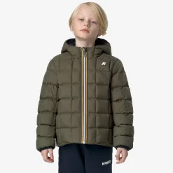 Clearance K-Way P. JACK ST THERMO REVERSIBLE Blued-greenc