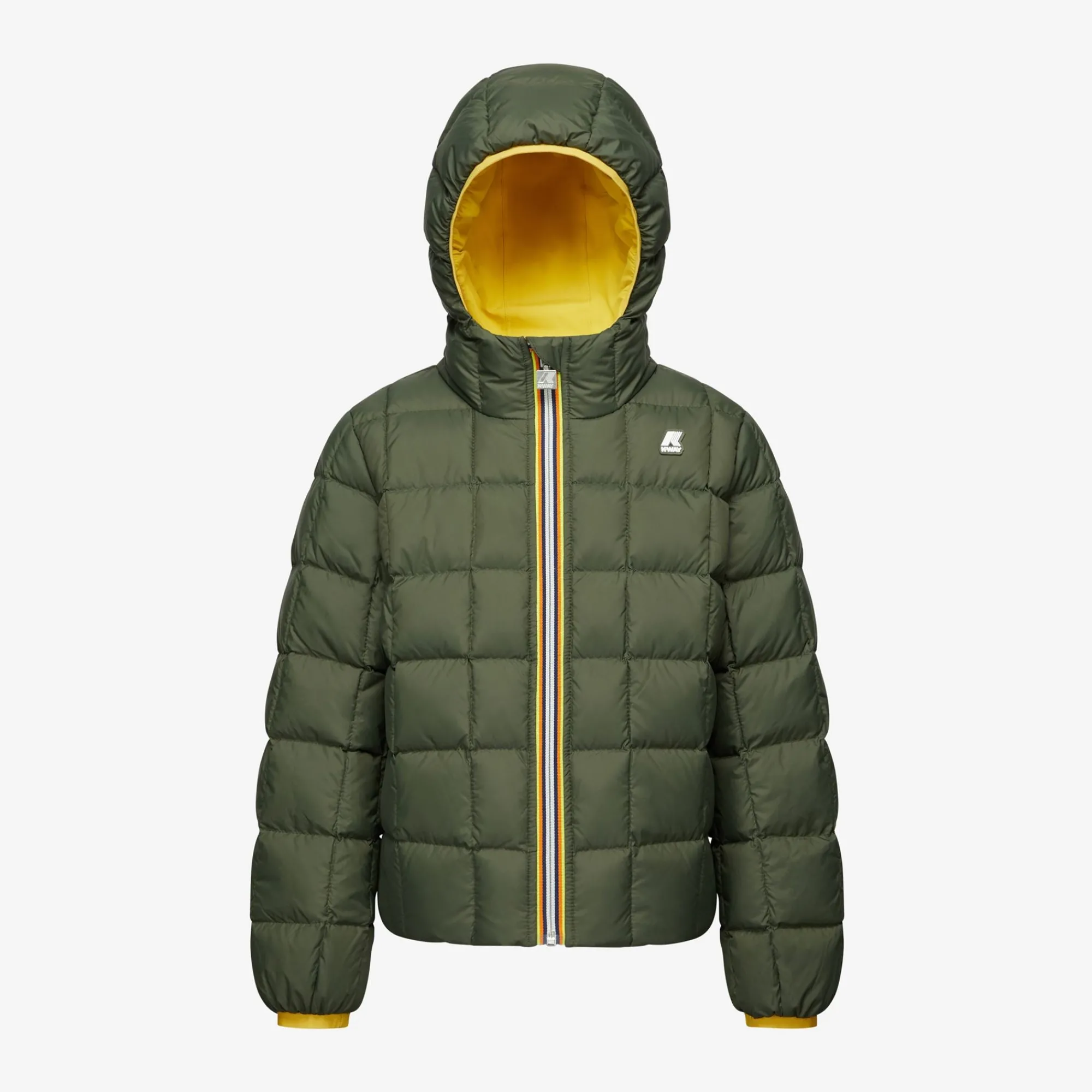 K-Way P. JACK ST THERMO REVERSIBLE Yellowz-greenb