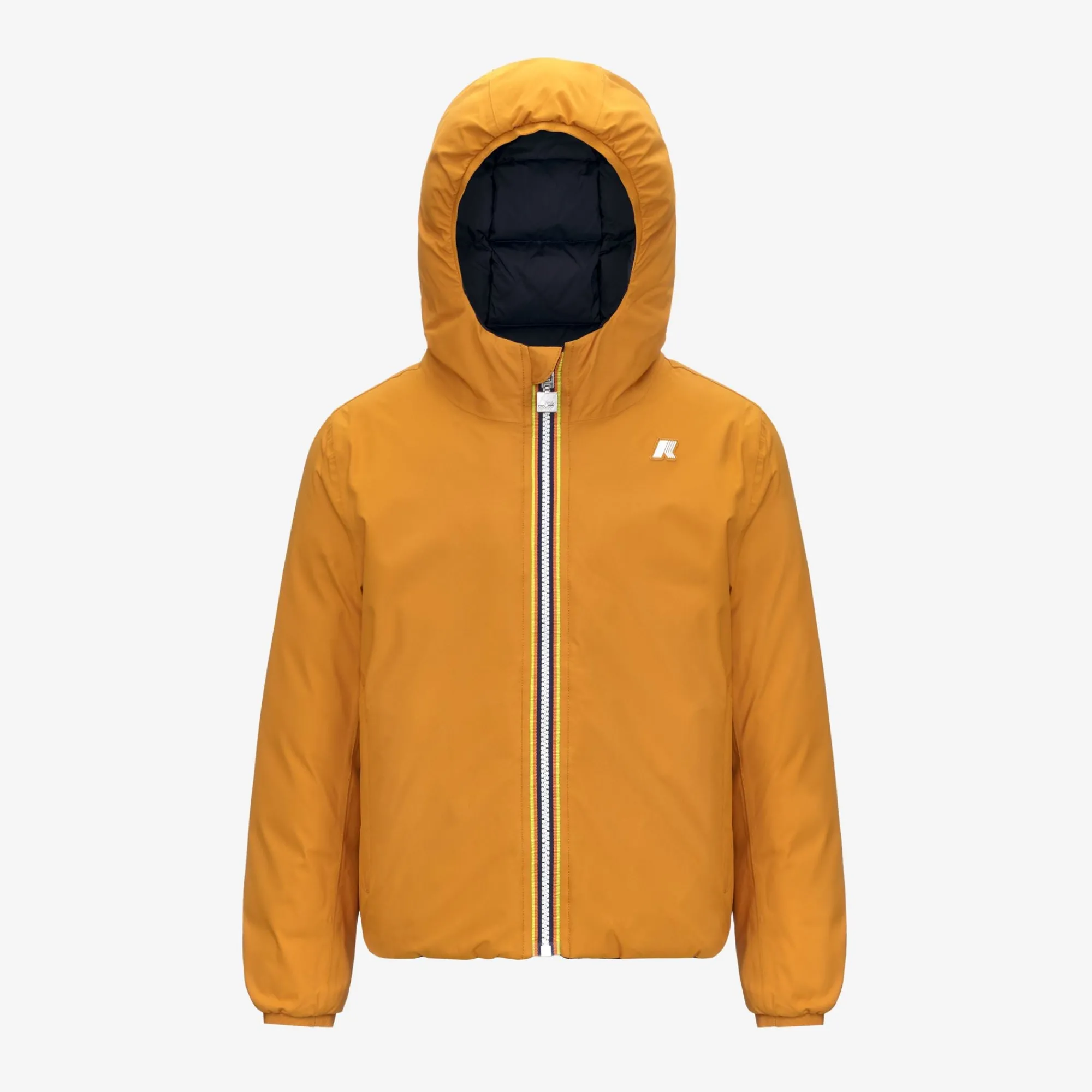 Hot K-Way P. JACK ST THERMO REVERSIBLE Yellowinca-bluedepth