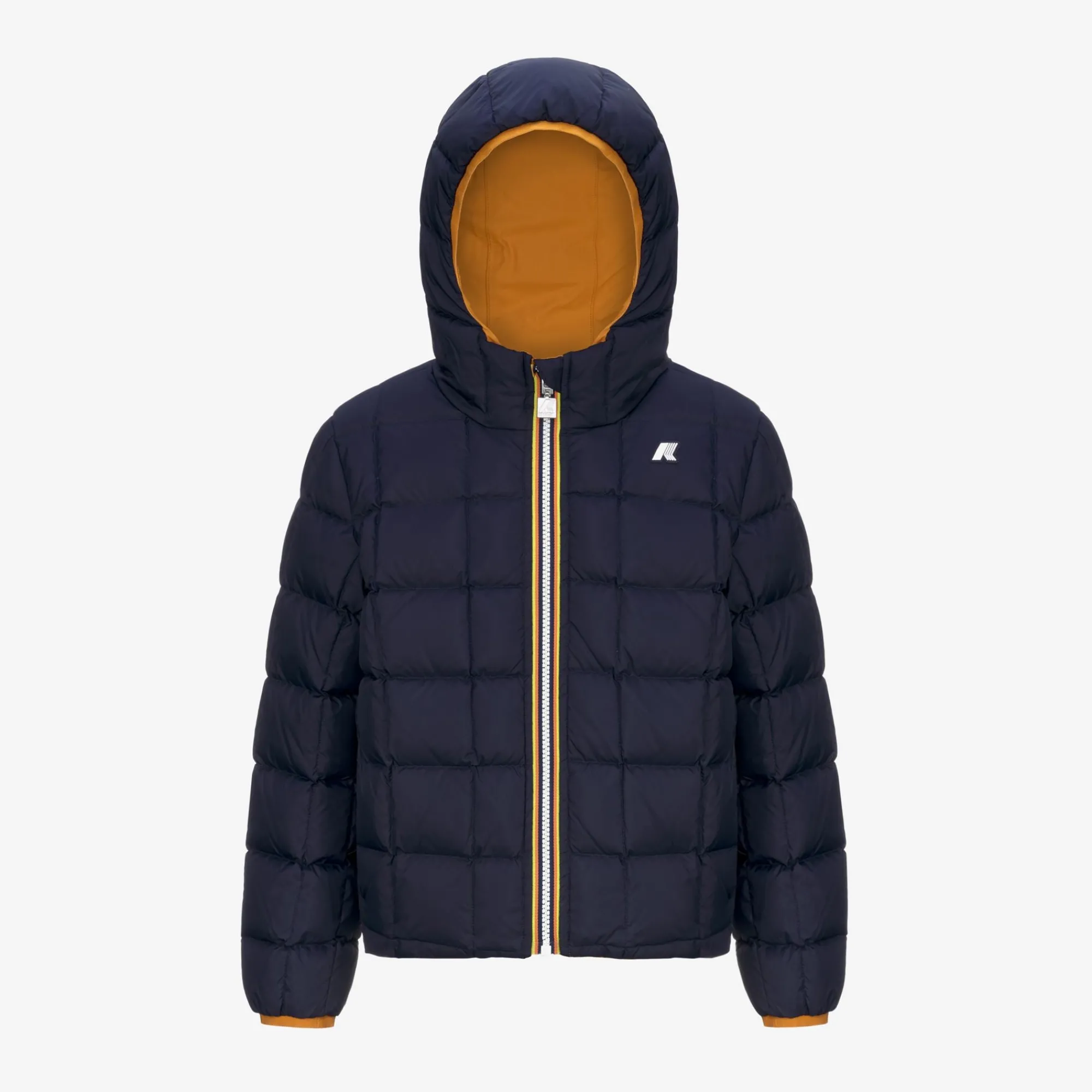 Hot K-Way P. JACK ST THERMO REVERSIBLE Yellowinca-bluedepth