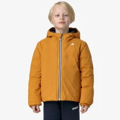 Hot K-Way P. JACK ST THERMO REVERSIBLE Yellowinca-bluedepth