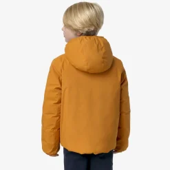 Hot K-Way P. JACK ST THERMO REVERSIBLE Yellowinca-bluedepth