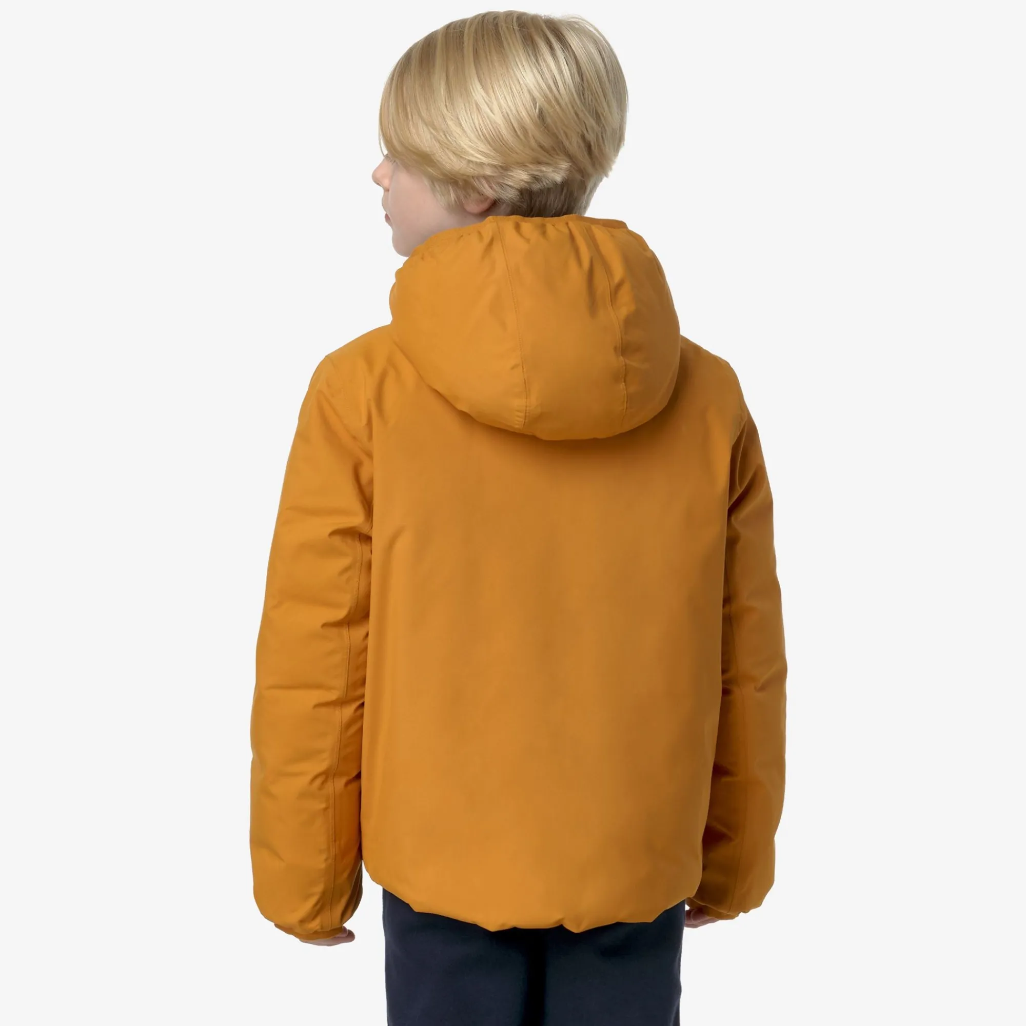 Hot K-Way P. JACK ST THERMO REVERSIBLE Yellowinca-bluedepth