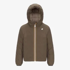 Outlet K-Way P. JACK ST THERMO REVERSIBLE Browngreenish-beigegrey