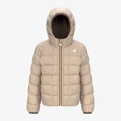 Outlet K-Way P. JACK ST THERMO REVERSIBLE Browngreenish-beigegrey