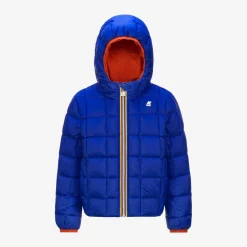 New K-Way P. JACK ST THERMO REVERSIBLE Orangepumpkin-blueroyalmarine