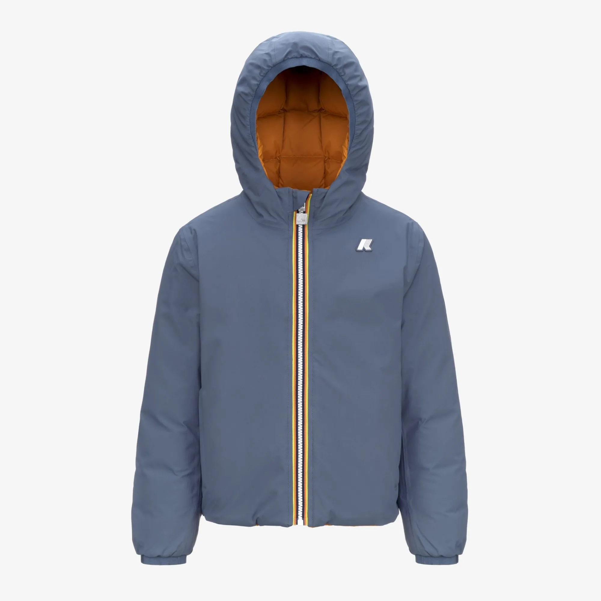 K-Way P. JACK ST THERMO REVERSIBLE Greyblueavio-yellowinca