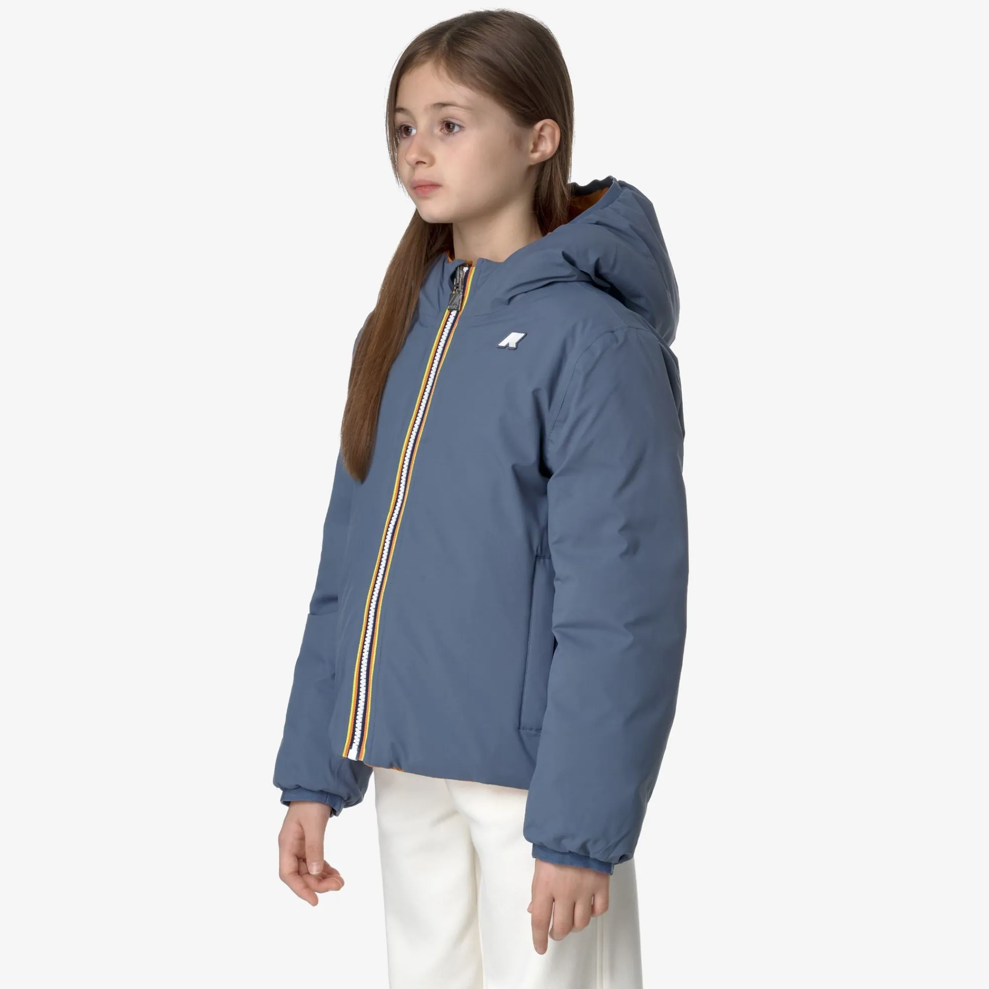 K-Way P. JACK ST THERMO REVERSIBLE Greyblueavio-yellowinca