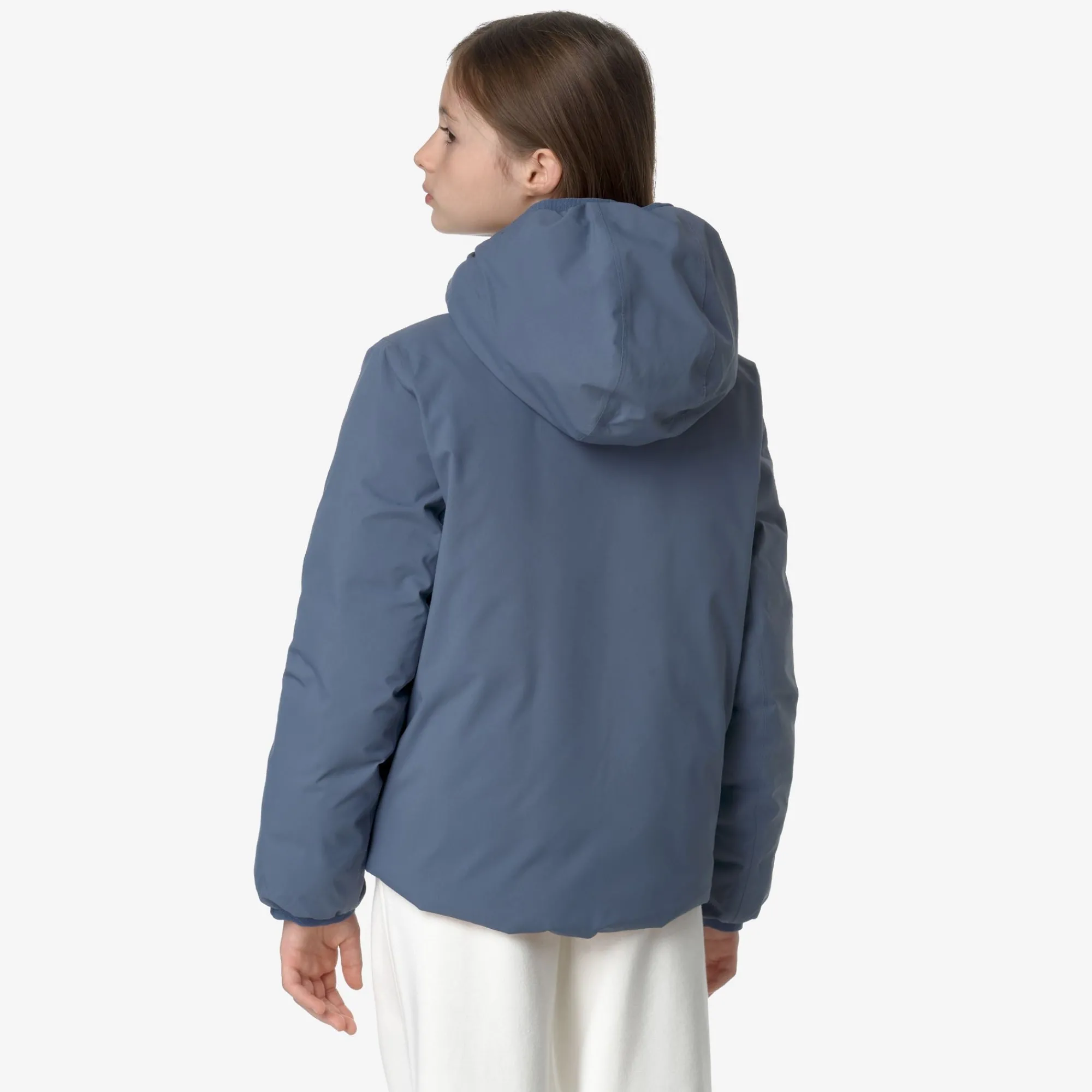 K-Way P. JACK ST THERMO REVERSIBLE Greyblueavio-yellowinca