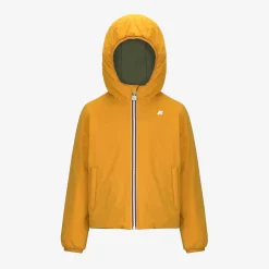 Best K-Way P. JACK ST WARM REVERSIBLE Yellowinca-greencypress