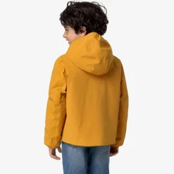 Best K-Way P. JACK ST WARM REVERSIBLE Yellowinca-greencypress