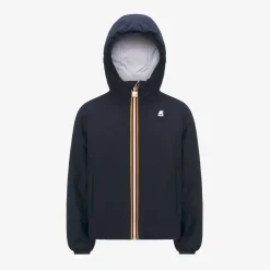 K-Way P. JACK ST WARM REVERSIBLE Bluedepth-greylt