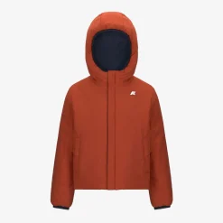 Sale K-Way P. JACK ST WARM REVERSIBLE Bluedepth-redpompeian
