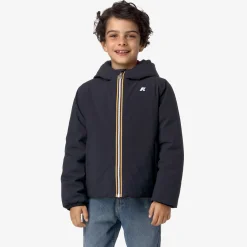 Sale K-Way P. JACK ST WARM REVERSIBLE Bluedepth-redpompeian