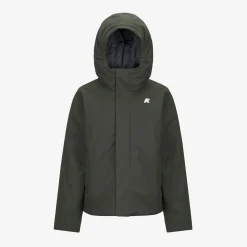 Clearance K-Way P. JACKO TWILL MARMOTTA Greenb-bluea