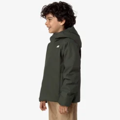 Clearance K-Way P. JACKO TWILL MARMOTTA Greenb-bluea