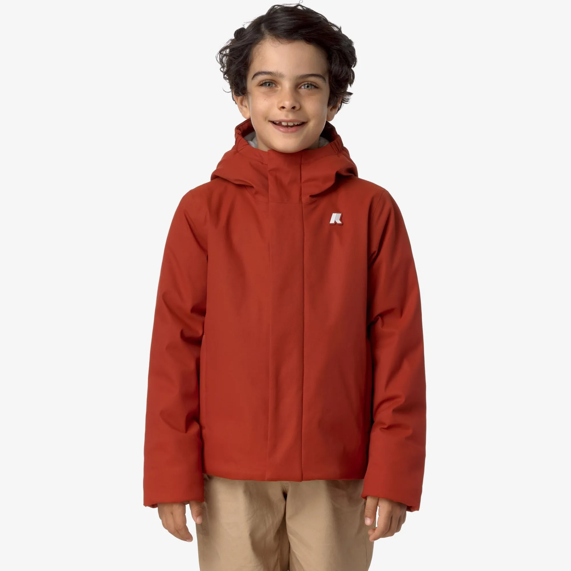 Discount K-Way P. JACKO TWILL MARMOTTA Redp-greyb