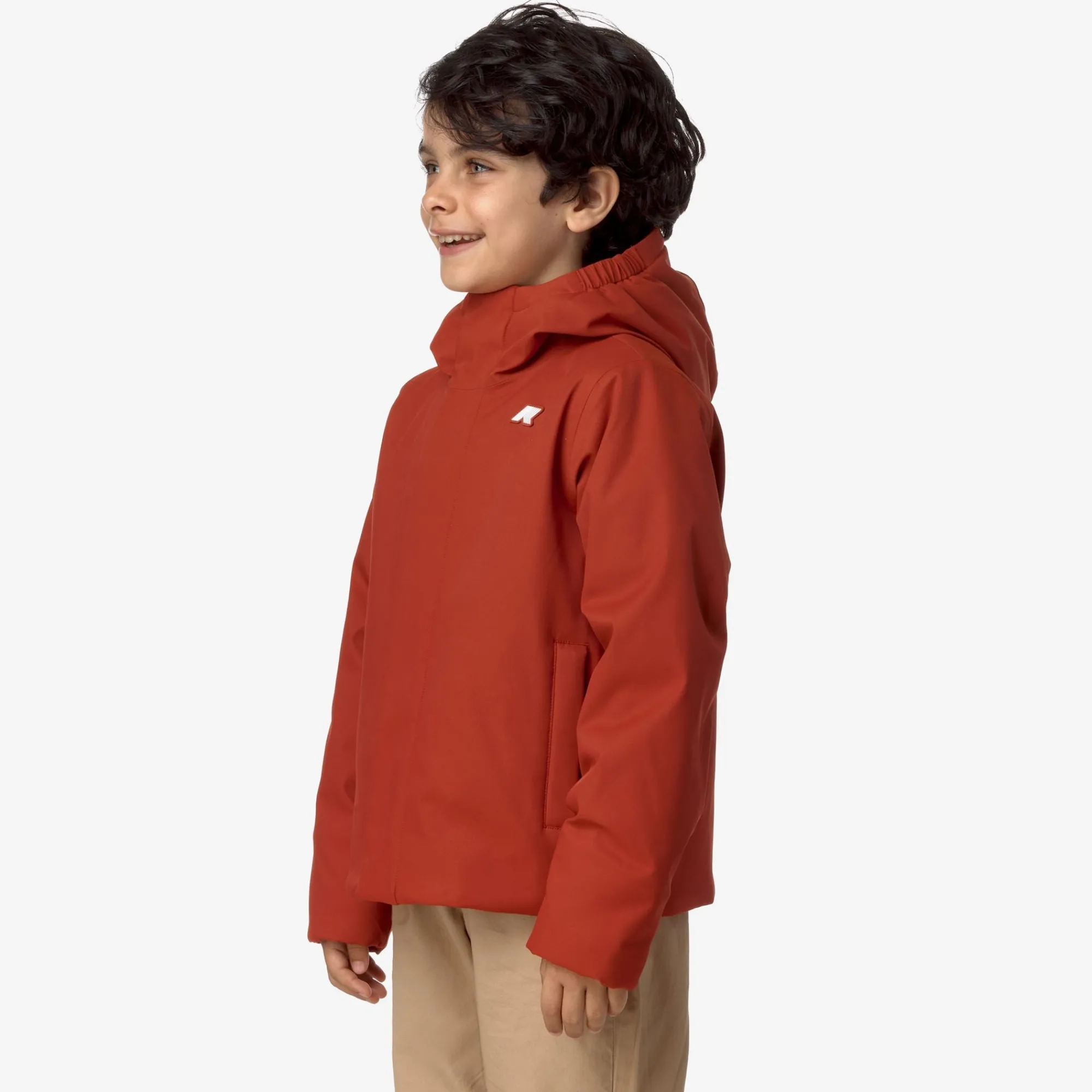 Discount K-Way P. JACKO TWILL MARMOTTA Redp-greyb